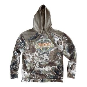 RedHead Hoodie Mens Large Camo Strata Hunting Pullover Outdoor Bass Pro 1856